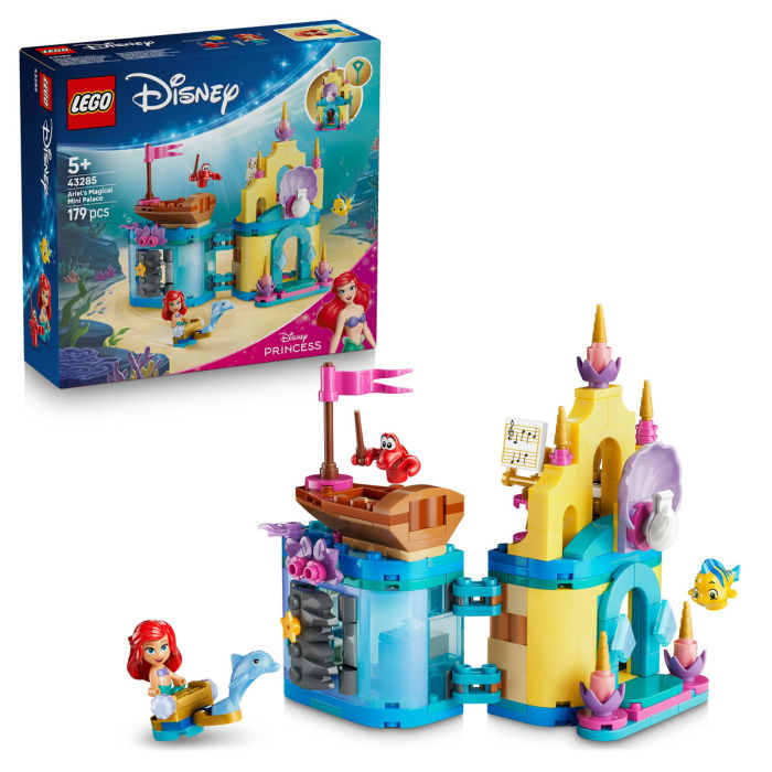 LEGO® Disney - Minipalatul magic al lui Ariel (43285), 179 piese [1]