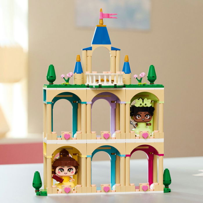 LEGO® Disney - Miniprintesele Belle si Tiana la castel (43291), 358 piese [8]