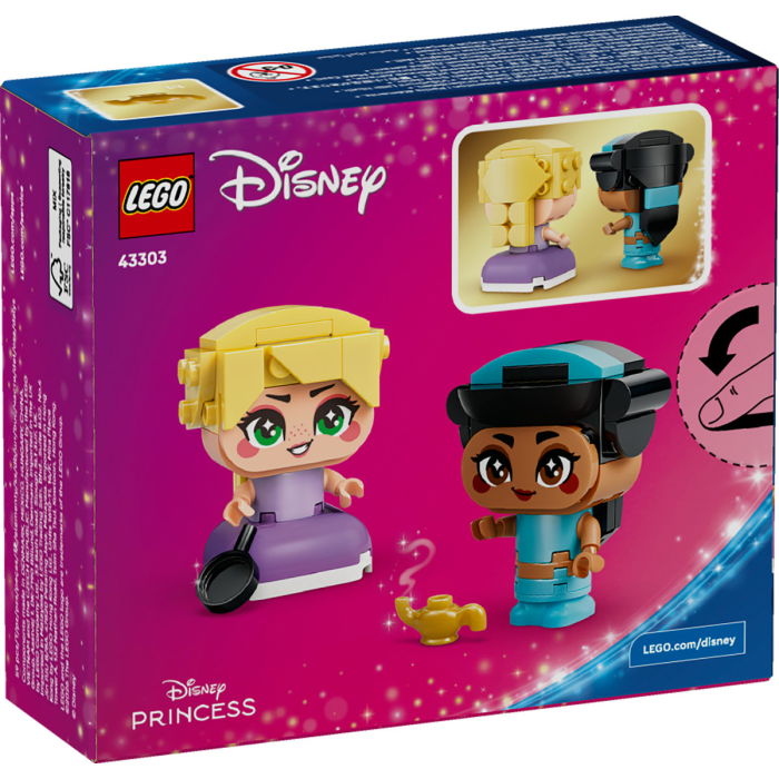 LEGO® Disney - Miniprintesele Jasmine si Rapunzel (43303), 59 piese [3]