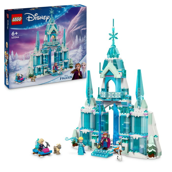  LEGO®  Disney - Palatul de gheata al Elsei (43244), 630 piese [1]