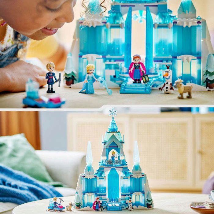  LEGO®  Disney - Palatul de gheata al Elsei (43244), 630 piese [10]