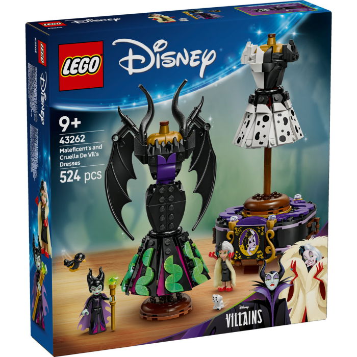  LEGO®  Disney - Rochiile lui Maleficent si Cruella De Vil (43262), 524 piese [2]
