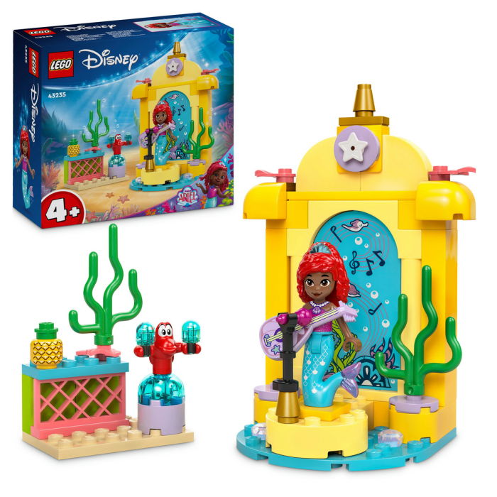 LEGO®  Disney - Scena muzicala a lui Ariel (43235), 60 piese [1]