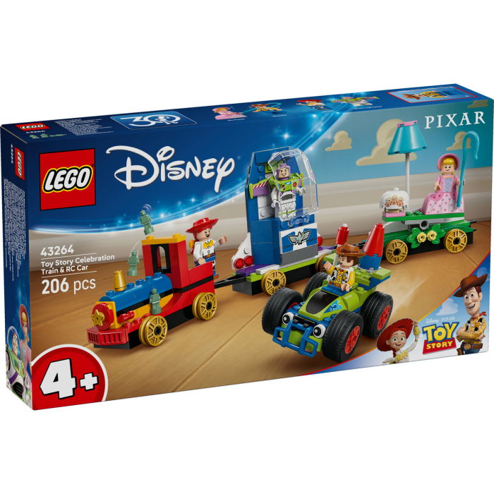 LEGO®  Disney - Tren aniversar si masina RC din Toy Story (43264), 206 piese [2]