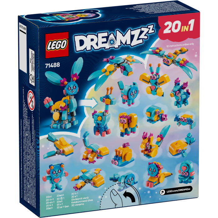  LEGO®  DREAMZzz - Aventurile creative cu animale ale lui Bunchu (71488), 143 piese [3]