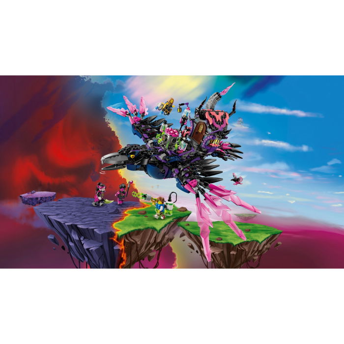  LEGO®  DREAMZzz - Corbul de la miezul noptii al vrajitoarei din Never (71478), 1203 piese [8]