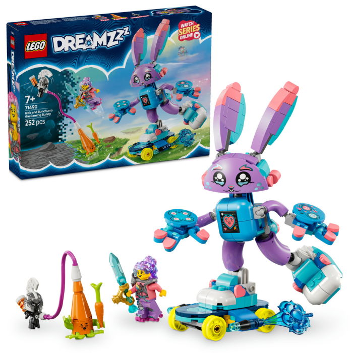  LEGO®  DREAMZzz - Izzie si iepurasul de gaming Bunchurro (71490), 252 piese [1]