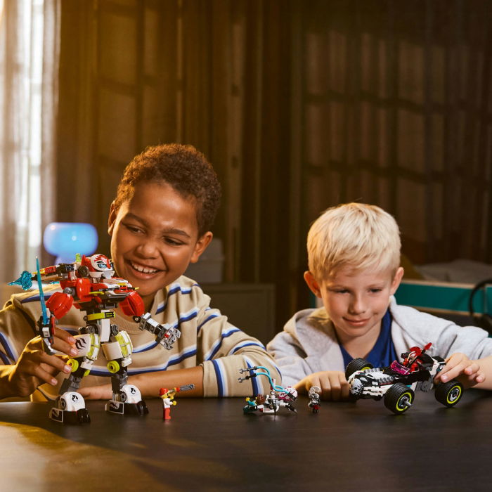 LEGO® DREAMZzz - Robotul tigru al lui Cooper si masina hot rod a lui Zero (71497), 1006 piese [7]