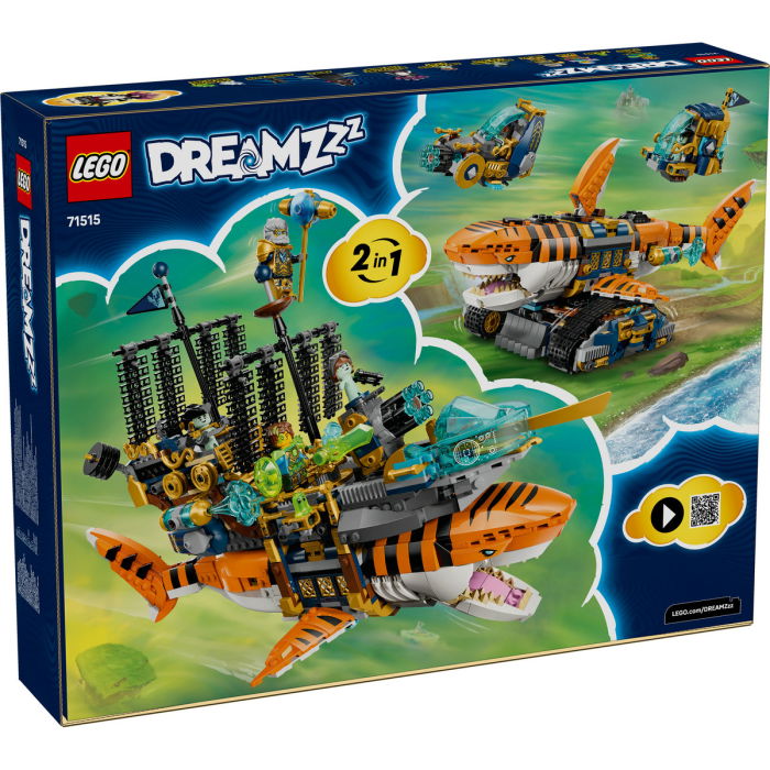 LEGO® DREAMZzz - Tancul tigru-rechin (71515), 1548 piese [3]