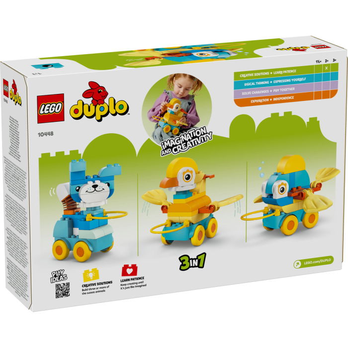  LEGO®  DUPLO - Animale pe roti 3 in 1 (10448), 58 piese [1]