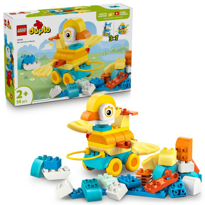  LEGO®  DUPLO - Animale pe roti 3 in 1 (10448), 58 piese [3]