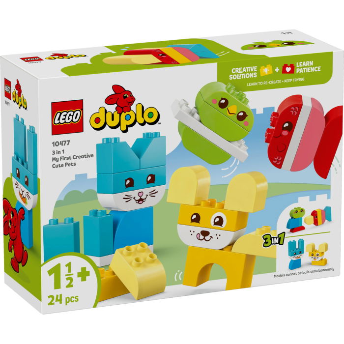 LEGO® DUPLO - Animalute de companie creative 3 in 1 (10477), 24 piese [2]