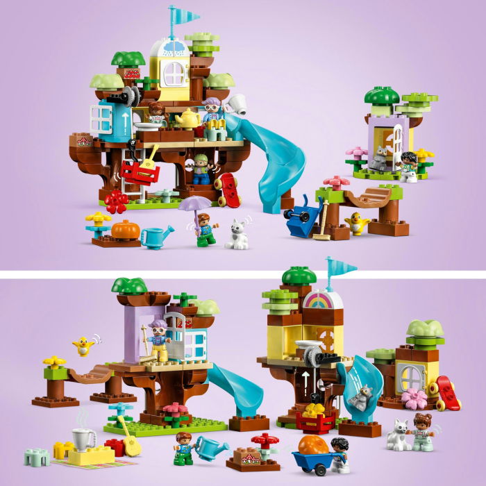  LEGO®  DUPLO - Casa din copac 3 in 1 (10993), 126 piese [8]