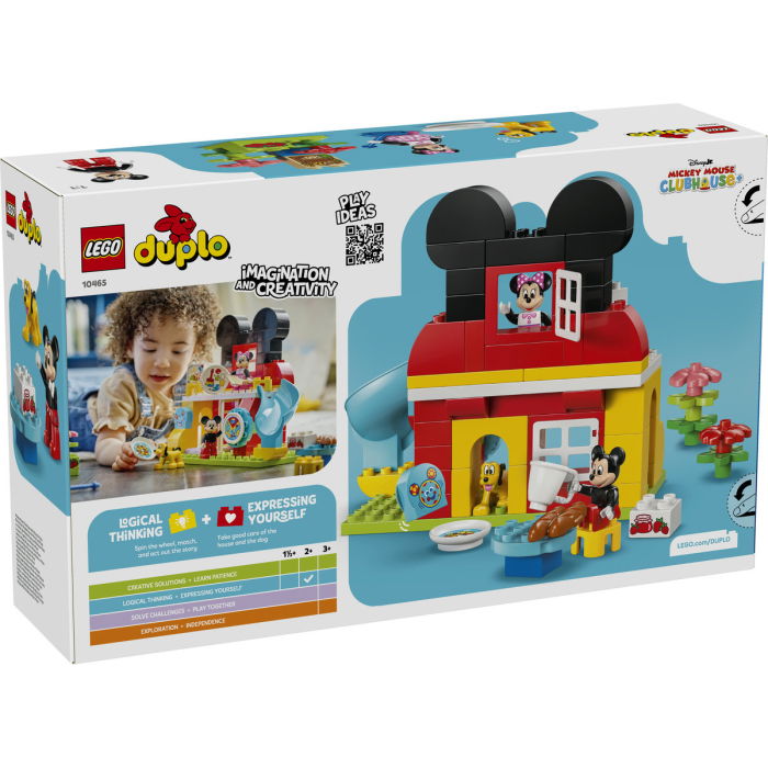 LEGO® DUPLO - Clubul lui Mickey Mouse cu Minnie si Pluto (10465), 87 piese [3]