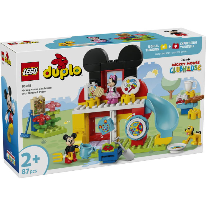 LEGO® DUPLO - Clubul lui Mickey Mouse cu Minnie si Pluto (10465), 87 piese [2]