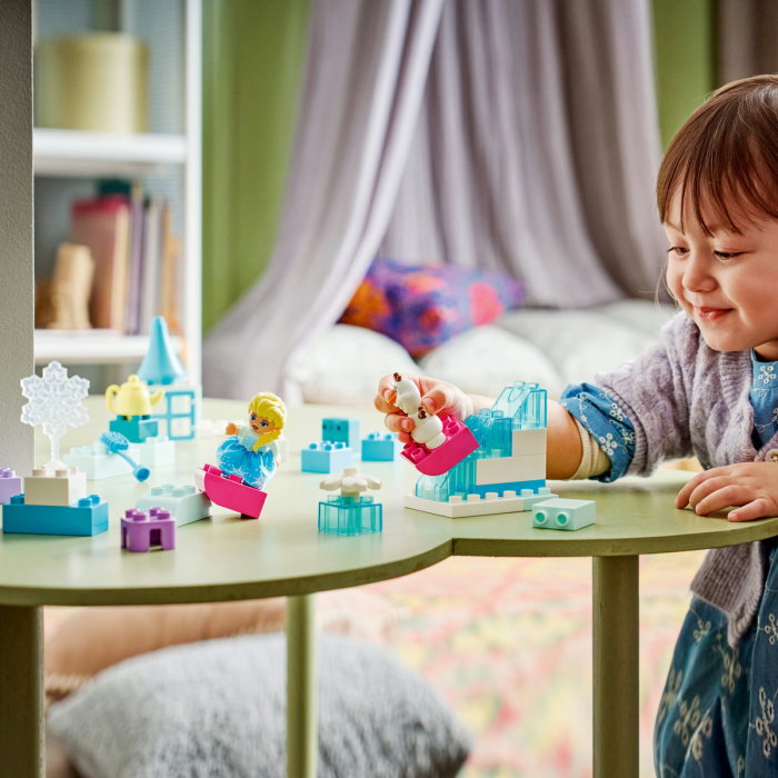 LEGO® DUPLO - Cutie creativa cu Elsa si Olaf din Regatul de gheata (10462), 37 piese [4]