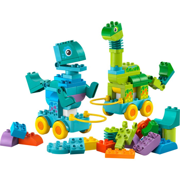  LEGO®  DUPLO - Dinozauri pe roti 3 in 1 (10451), 108 piese [9]