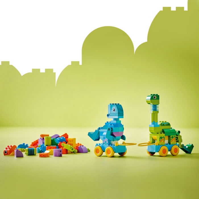  LEGO®  DUPLO - Dinozauri pe roti 3 in 1 (10451), 108 piese [5]
