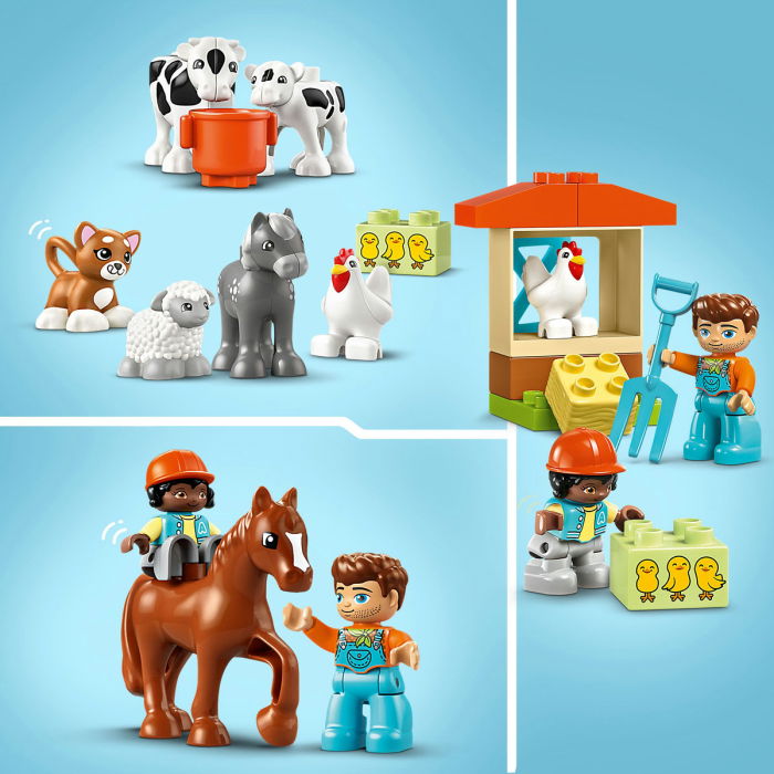 LEGO® DUPLO -  Ingrijirea animalelor la ferma (10416), 74 piese [8]