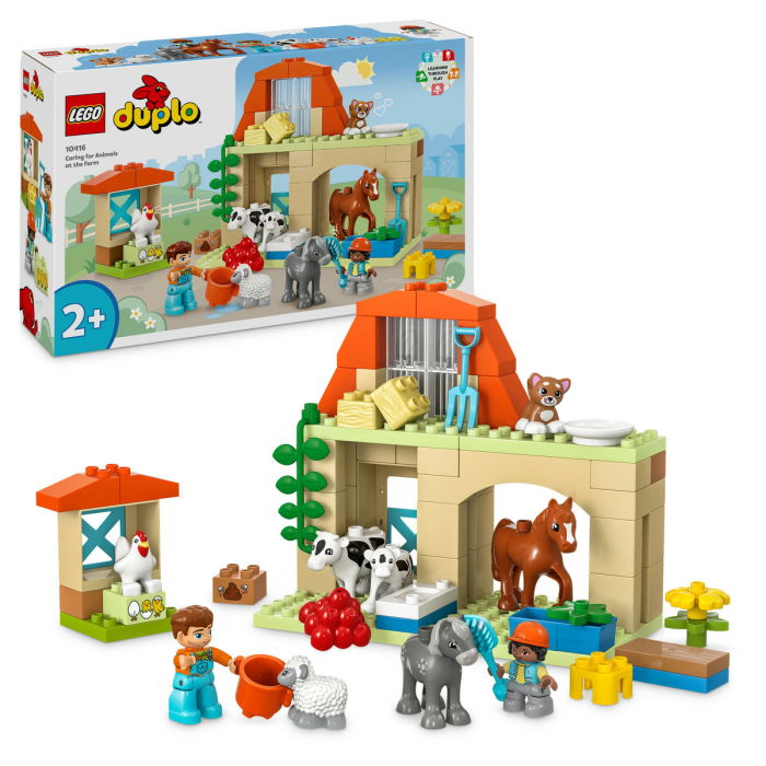 LEGO® DUPLO -  Ingrijirea animalelor la ferma (10416), 74 piese [1]