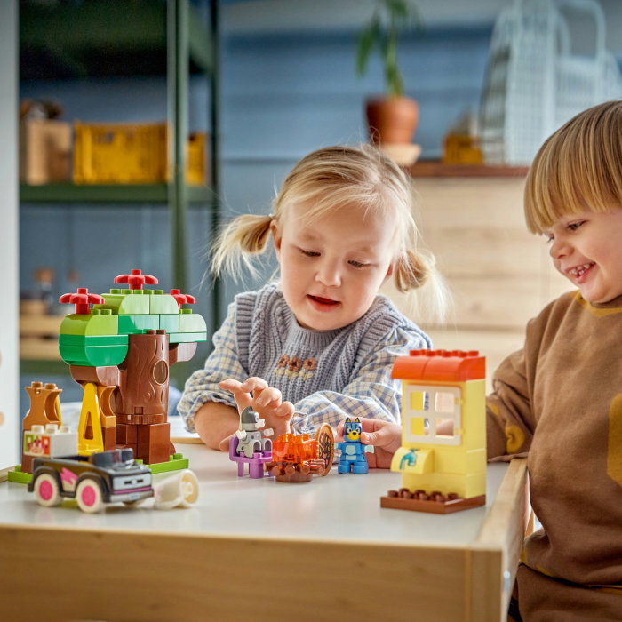 LEGO® DUPLO - Muffin si Blue, fetele care aduc pizza (10469), 44 piese [4]