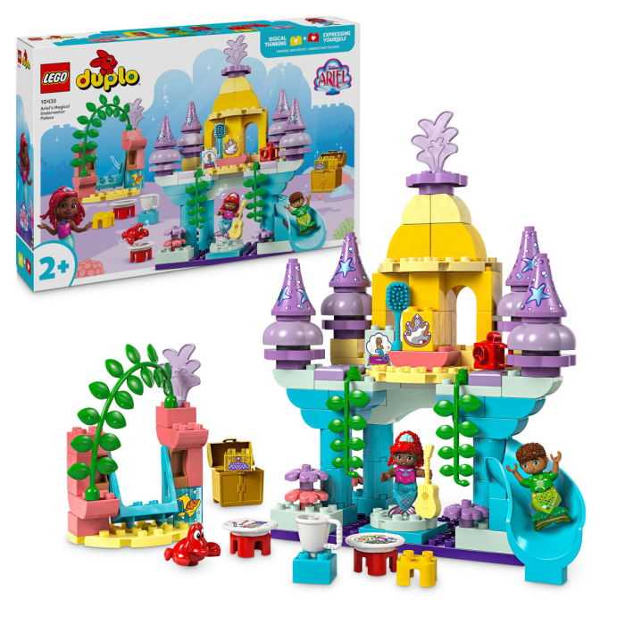  LEGO®  DUPLO - Palatul subacvatic magic al lui Ariel (10435), 116 piese [1]