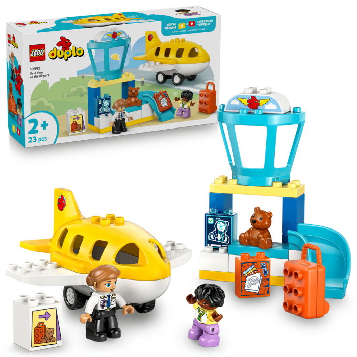 LEGO®  DUPLO - Prima oara la aeroport (10443), 23 piese [1]
