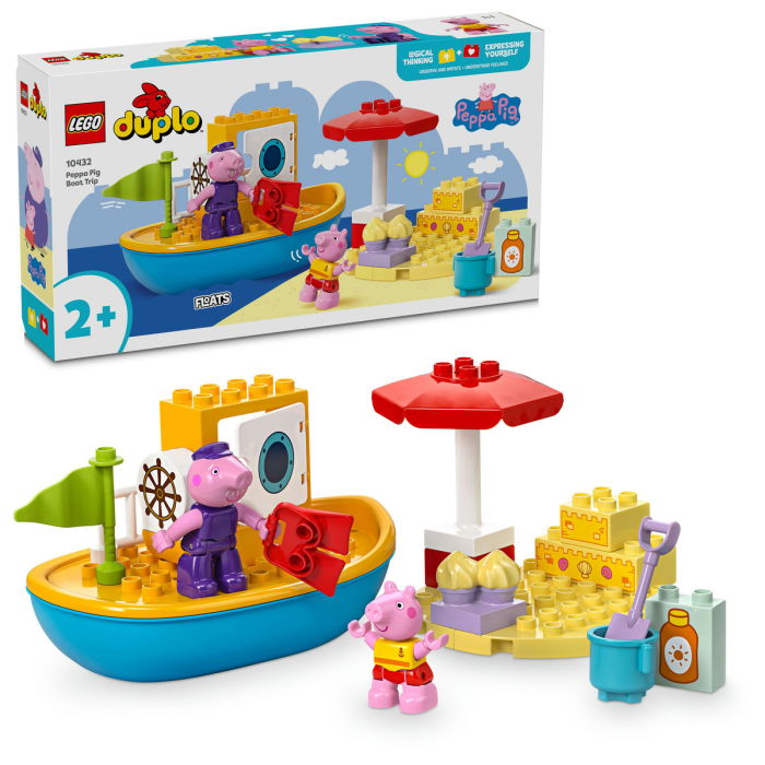  LEGO®  DUPLO - Purcelusa Peppa si Excursia cu barca (10432), 23 piese [1]