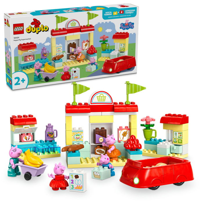  LEGO®  DUPLO - Purcelusa Peppa si Supermarketul (10434), 70 piese [1]