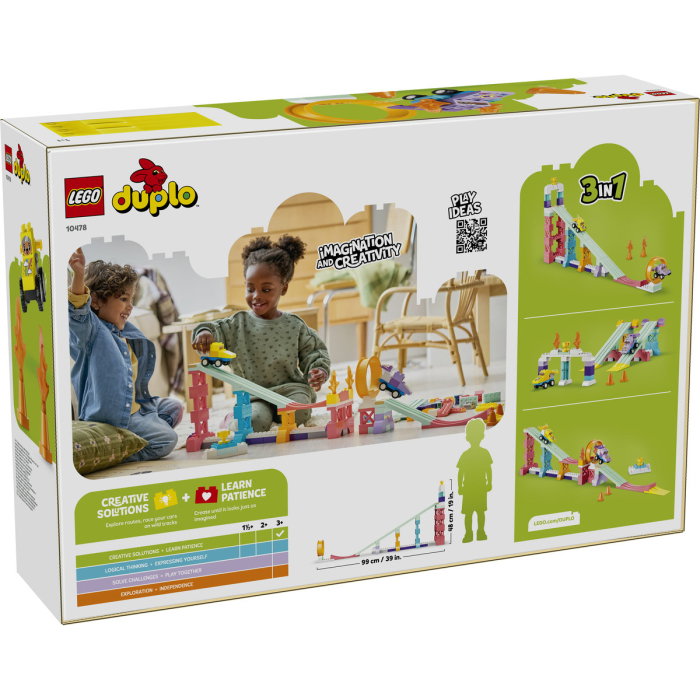 LEGO® DUPLO - Rampe creative cu vehicule 3 in 1 (10478), 111 piese [3]