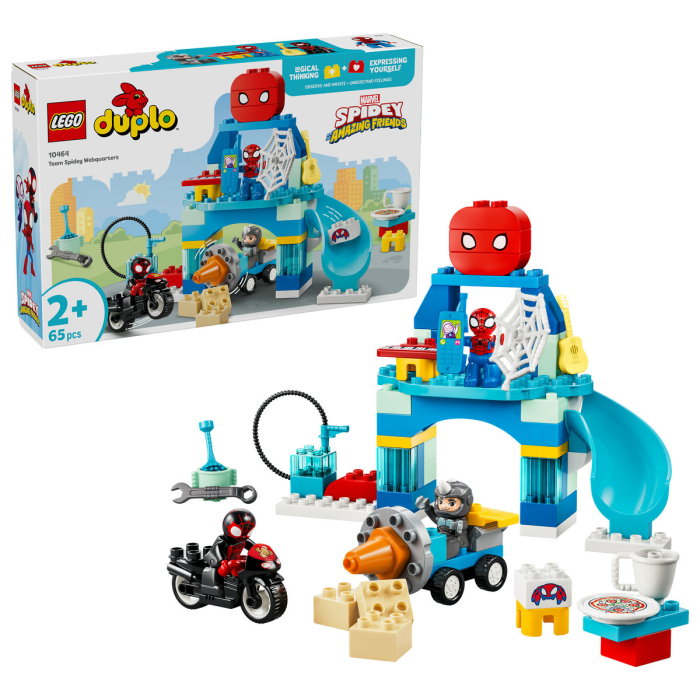 LEGO® DUPLO - Sediul echipei lui Paienjenel (10464), 65 piese [1]