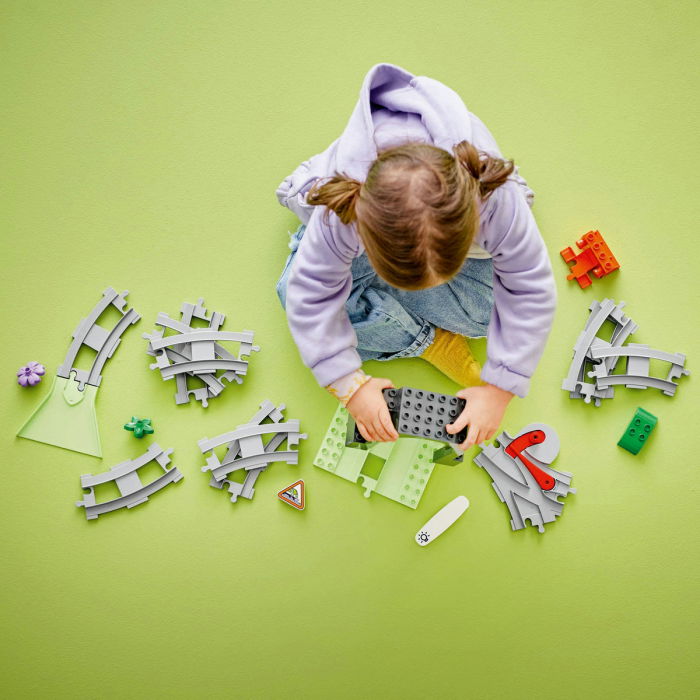  LEGO®  DUPLO - Set de extindere Tunel cu sine de cale ferata (10425), 20 piese [4]