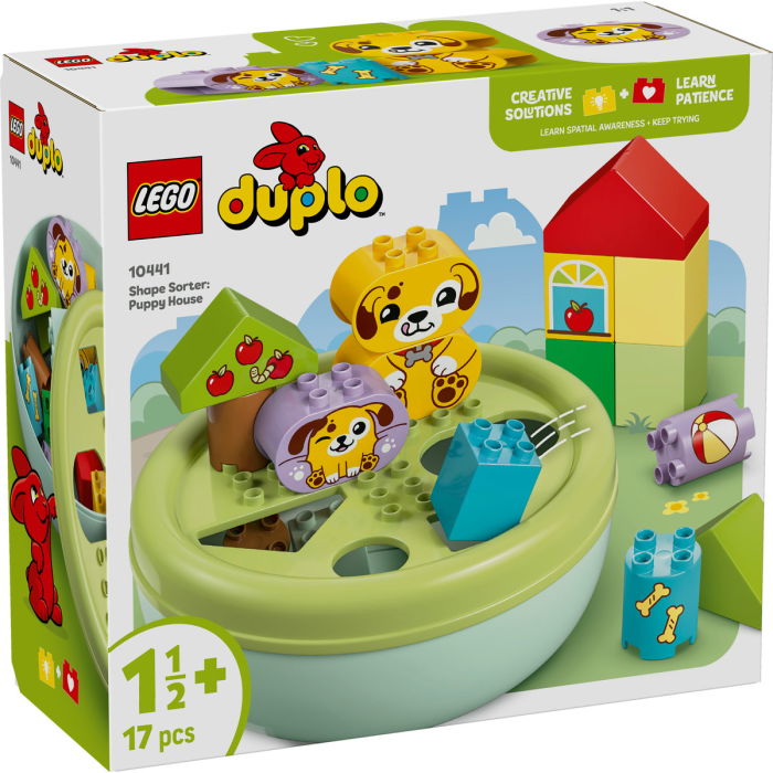 LEGO® DUPLO - Sortator de forme: casa pentru catei (10441), 17 piese [2]
