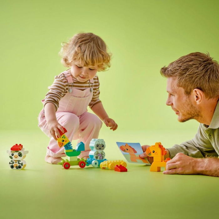 LEGO® Duplo - Tren cu animale (10412), 19 piese [4]