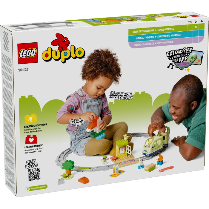 LEGO® DUPLO -  Tren de aventura interactiv (10427), 57 piese [3]