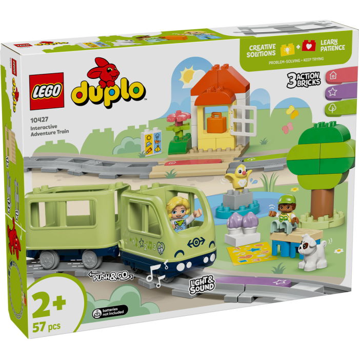 LEGO® DUPLO -  Tren de aventura interactiv (10427), 57 piese [2]