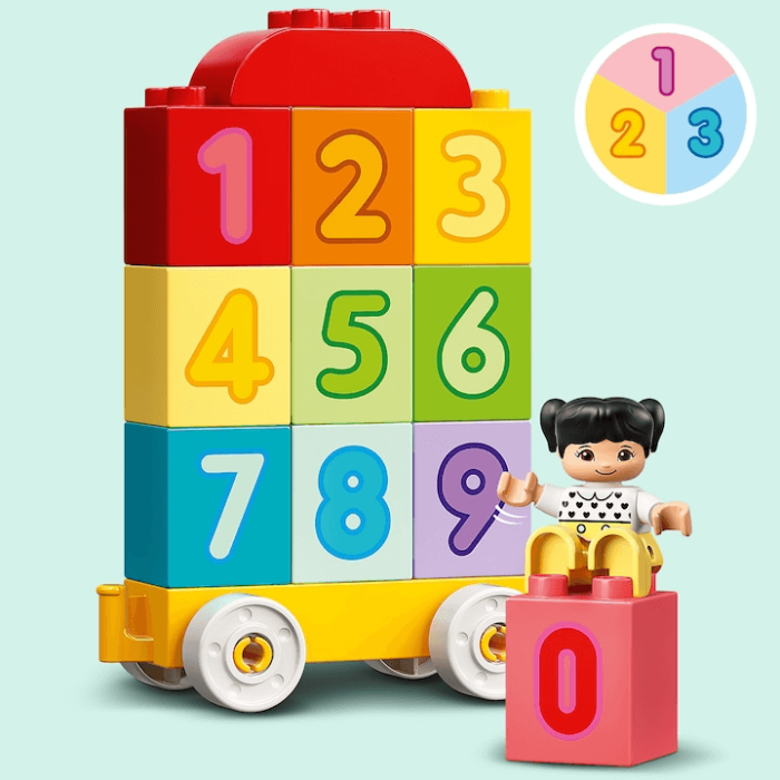 LEGO® Duplo - Trenul cu numere - Invata sa numeri (10954), 23 piese [8]