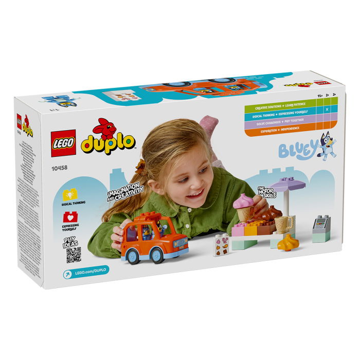 LEGO®  DUPLO - Vizita cu Blue la furgoneta de inghetata (10458), 22 piese [3]