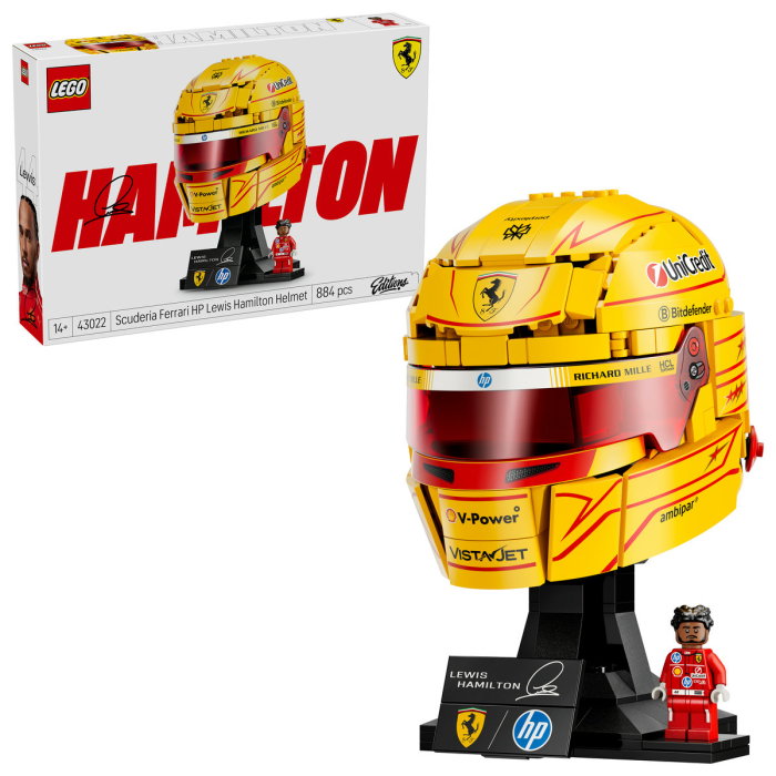 LEGO® Editions - Casca lui Lewis Hamilton Scuderia Ferrari HP (43022), 884 piese [1]