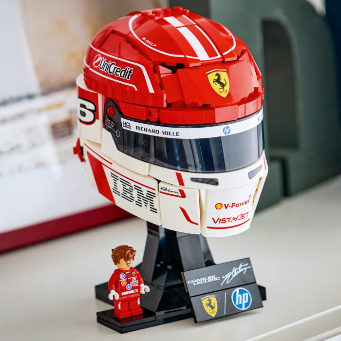 LEGO® Editions -  Casca lui Charles Leclerc Scuderia Ferrari HP (43014), 886 piese [5]