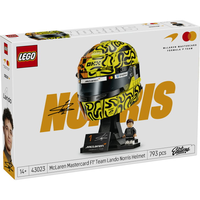 LEGO® Editions -  Casca lui Lando Norris McLaren Mastercard F1 Team (43023), 793 piese [2]