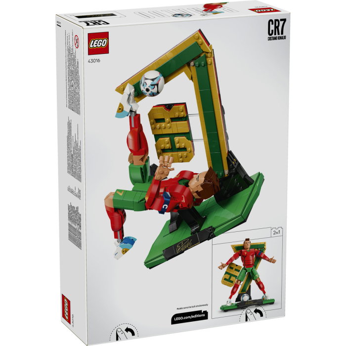 LEGO® Editions - Cristiano Ronaldo - Legenda a fotbalului (43016), 854 piese [3]