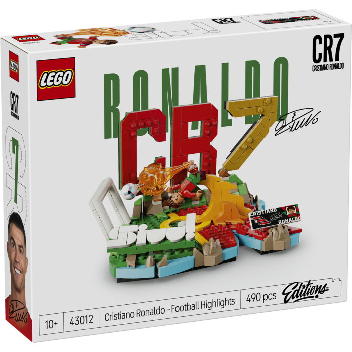 LEGO® Editions - Cristiano Ronaldo - Momente importante din fotbal (43012), 490 piese [2]