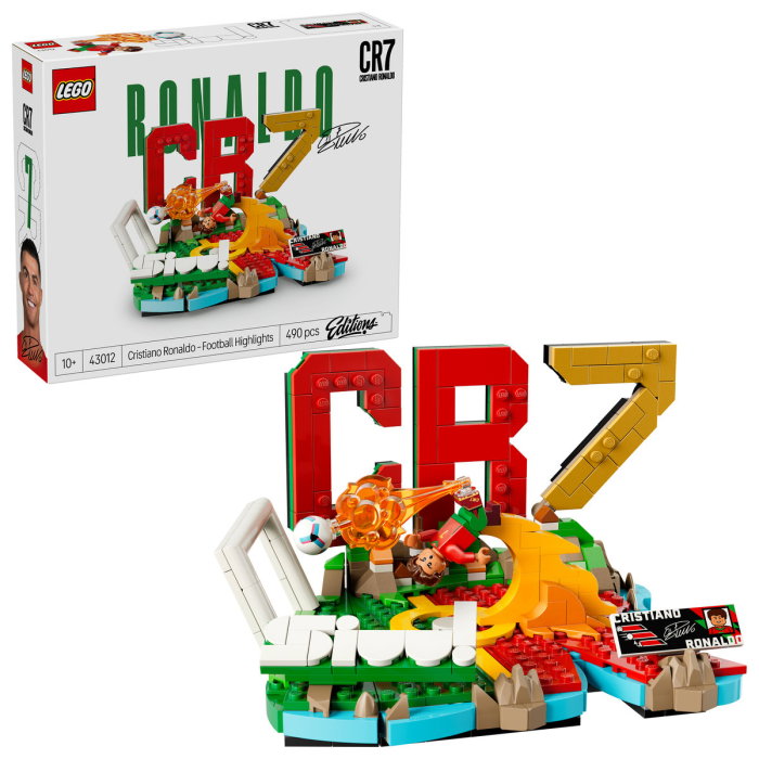 LEGO® Editions - Cristiano Ronaldo - Momente importante din fotbal (43012), 490 piese [1]