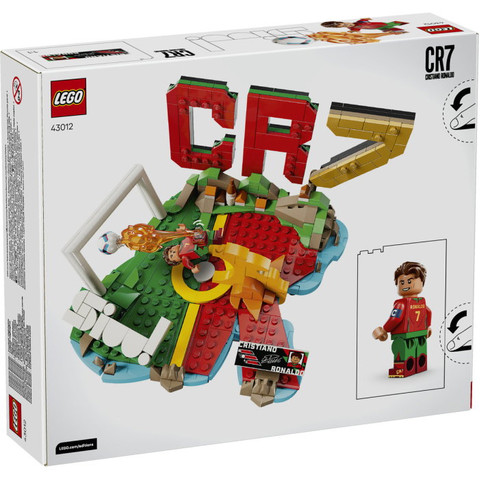 LEGO® Editions - Cristiano Ronaldo - Momente importante din fotbal (43012), 490 piese [3]