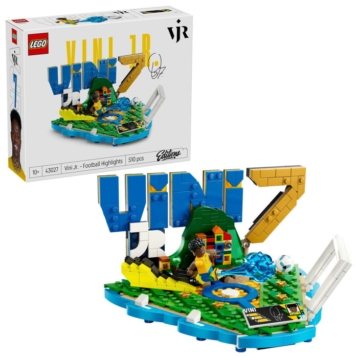 LEGO® Editions - Vini Jr. - Momente importante din fotbal (43027), 510 piese [1]