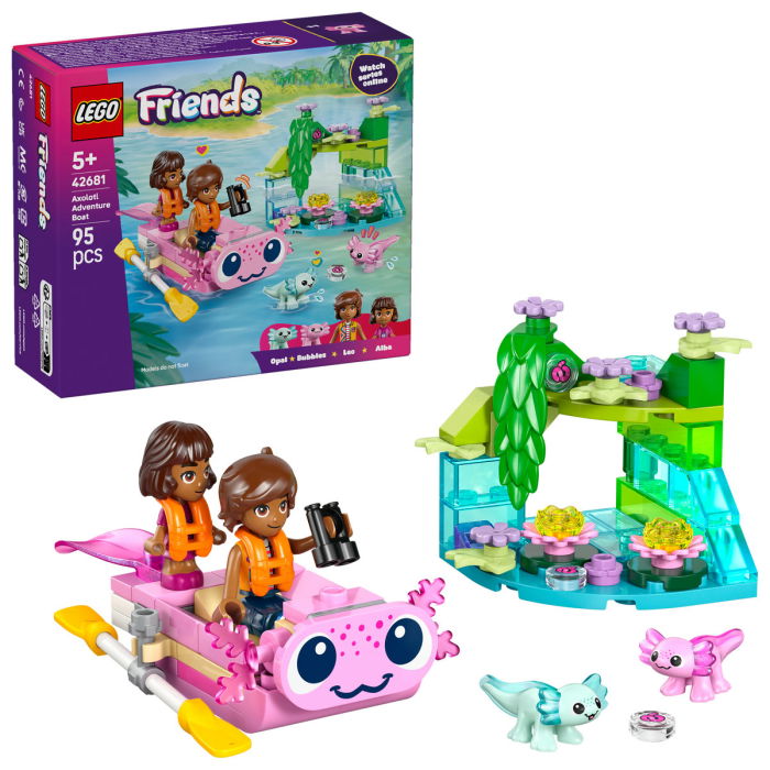 LEGO® Friends - Barca-axolotl pentru aventuri (42681), 95 piese [1]