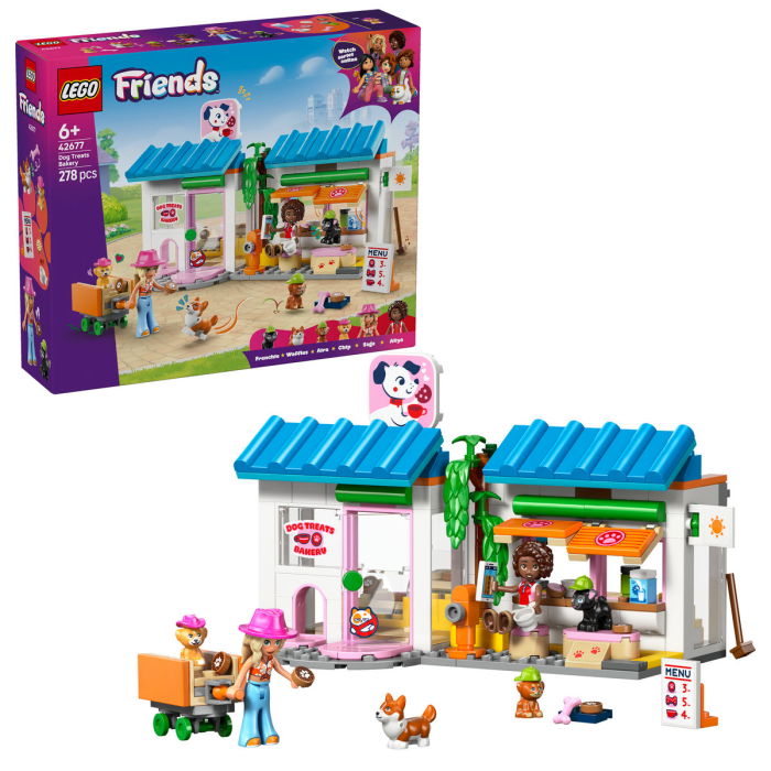 LEGO® Friends -  Brutarie cu bunatati pentru caini (42677), 278 piese [1]