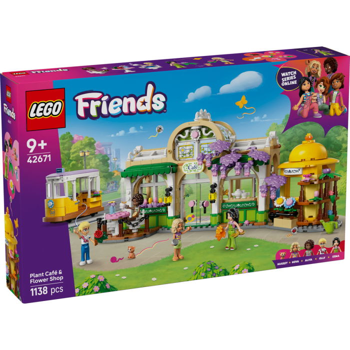  LEGO®  Friends - Cafenea cu multe plante si florarie (42671), 1138 piese [2]