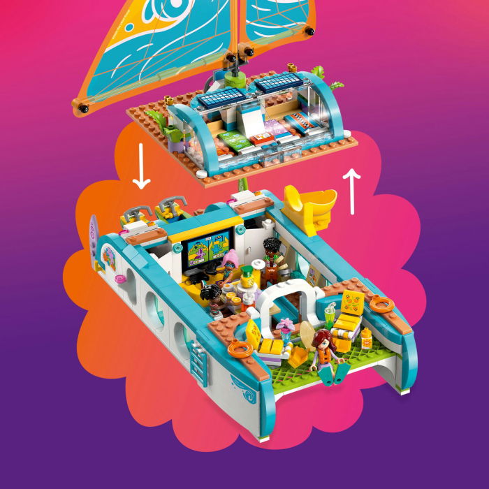  LEGO®  Friends - Calatoria aventuroasa cu barca (42664), 685 piese [4]